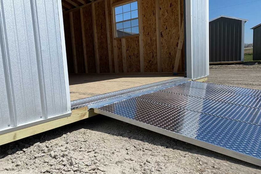 Aluminum Shed Ramps Order Online FREE Delivery